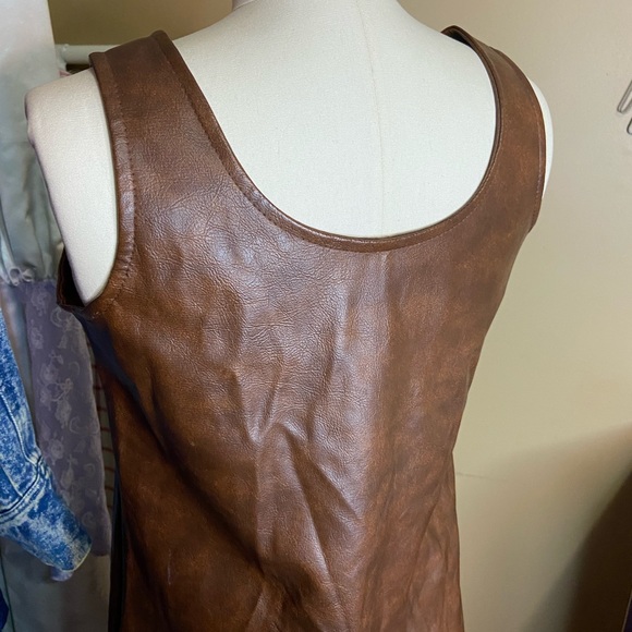 LAST CALL RARE 60s VINYL DRESS - Picture 6 of 11